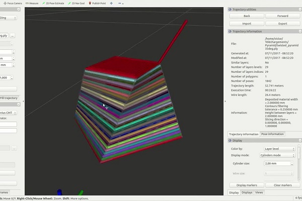 Génération automatique de trajectoires