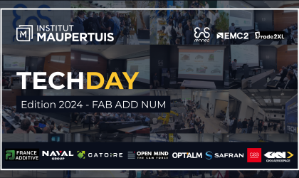 TECHDAY 2024 FAB ADD NUM - Chaine numérique de la Fab Add Métal Fil WAAM WLAM