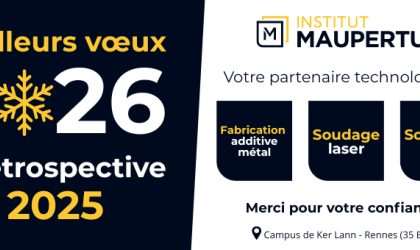 Institut Maupertuis - Innovation et R&D industrielle en Bretagne - Vœux 2026 et rétrospective 2025