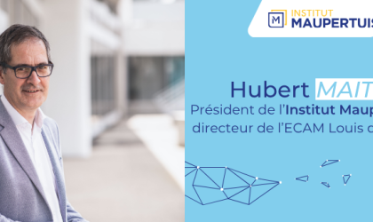 Hubert MAITRE : Président de l'Institut Maupertuis et directeur de l'ECAM Louis de Broglie