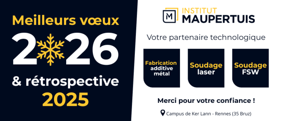Institut Maupertuis - Innovation et R&D industrielle en Bretagne - Vœux 2026 et rétrospective 2025
