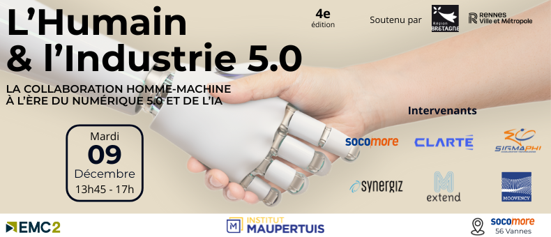 Image d'annonce de l'événement avec les logos des partenaires et le titre de l'événement