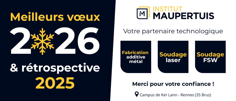 Institut Maupertuis - Innovation et R&D industrielle en Bretagne - Vœux 2026 et rétrospective 2025